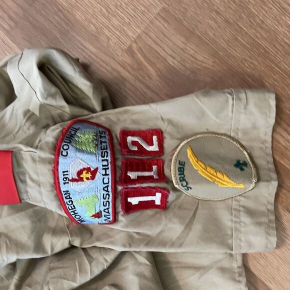 VINTAGE 1991 Boy Scouts of America Shirt Youth Size 14 MASSACHUSETTS - Picture 4 of 8